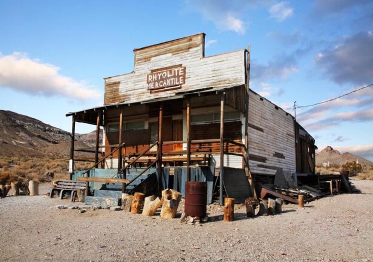 rhyolite ghost town - Rhyolite Mercantile